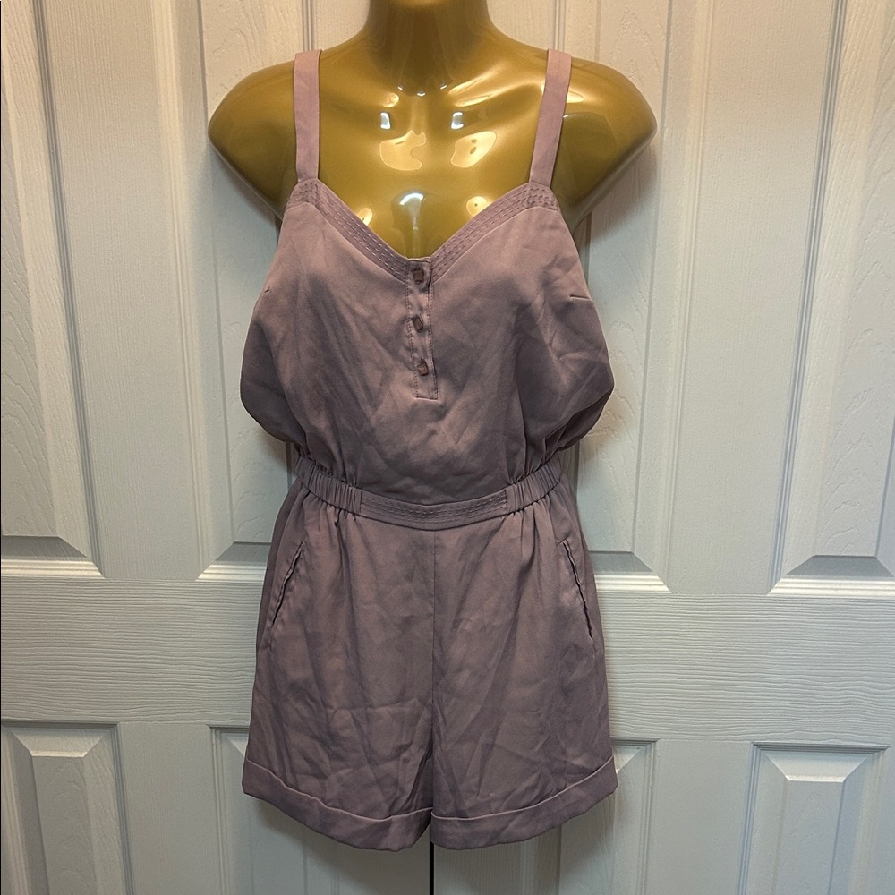 BCBGeneration Purple Romper